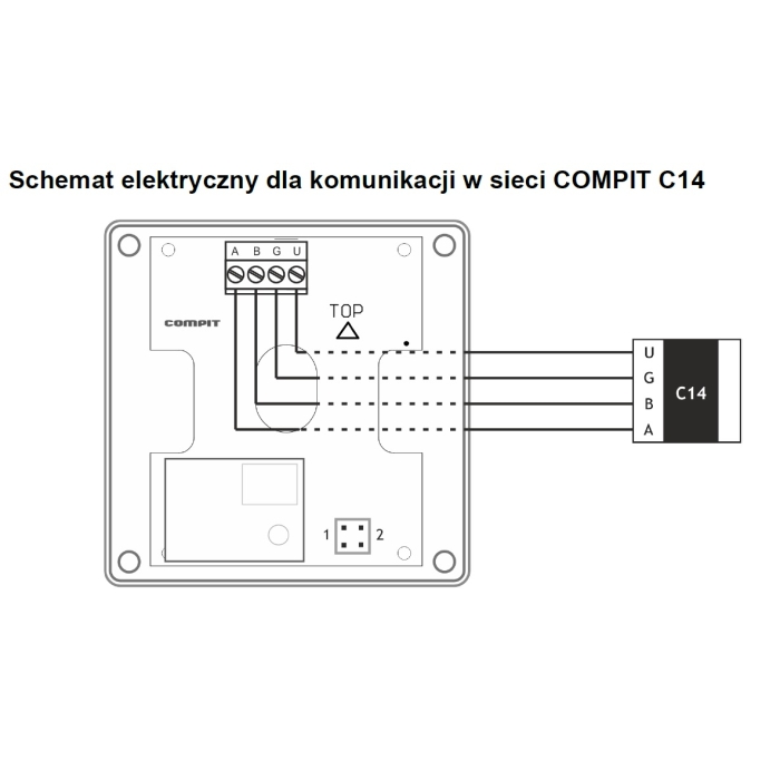 Czujnik SHC do pomiaru stężenia dwutlenku węgla, wilgotności i temperatury, Czujnik sterowania strefowego DO CENTRAL CWK450,  CWK600,  CWPP 420, CWPP